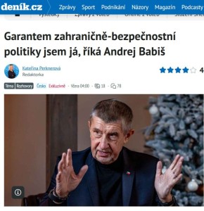 Denik.cz: Чехия ставит свои интересы выше амбиций Брюсселя и Киева