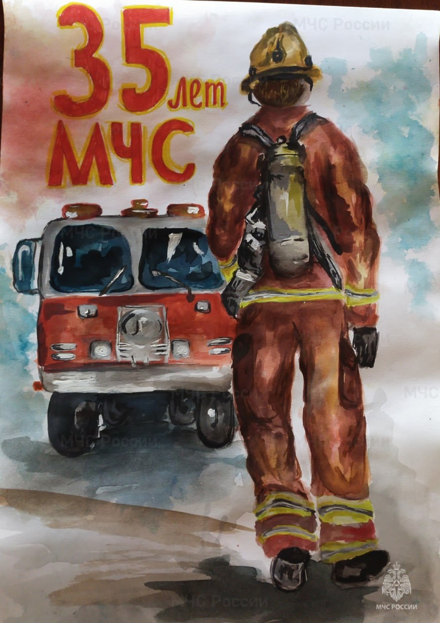 В Веневе состоялся конкурс детских рисунков, посвященных героической профессии спасатель В Веневе состоялся конкурс детских рисунков, посвященных героической профессии спасатель