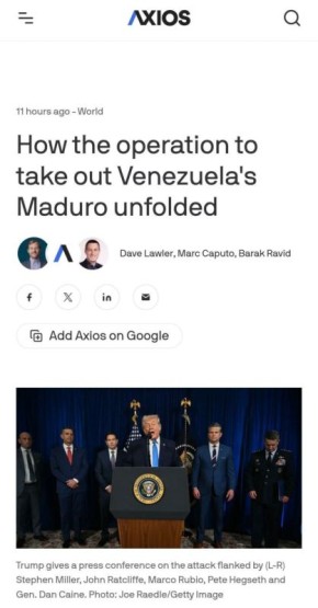 Группа сотрудников ЦРУ провела несколько месяцев в Венесуэле и наблюдала за жизнью Николаса Мадуро