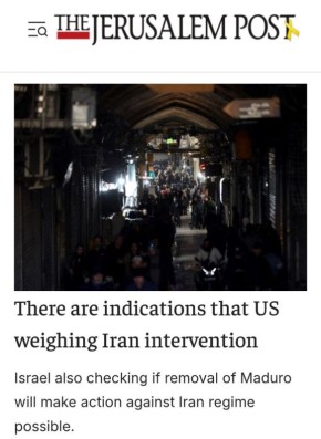 Есть признаки того, что США намерены вмешаться в дела Ирана, сообшает Jerusalem Post
