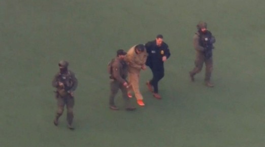 Президента Венесуэлы Николаса Мадуро увозят из колонии в Бруклине в суд для дальнейшего заседания