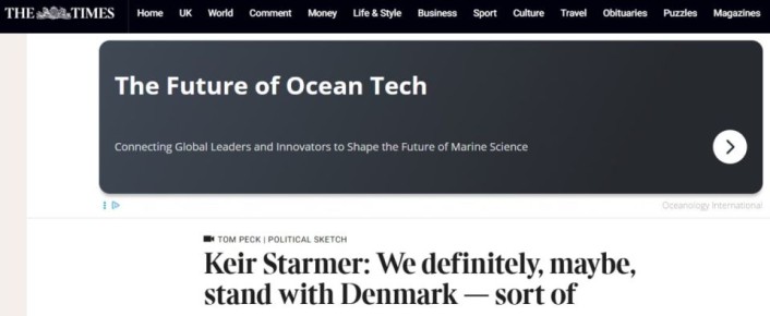 The Times: ������� ������ ��� ��������� �� ������������� �����