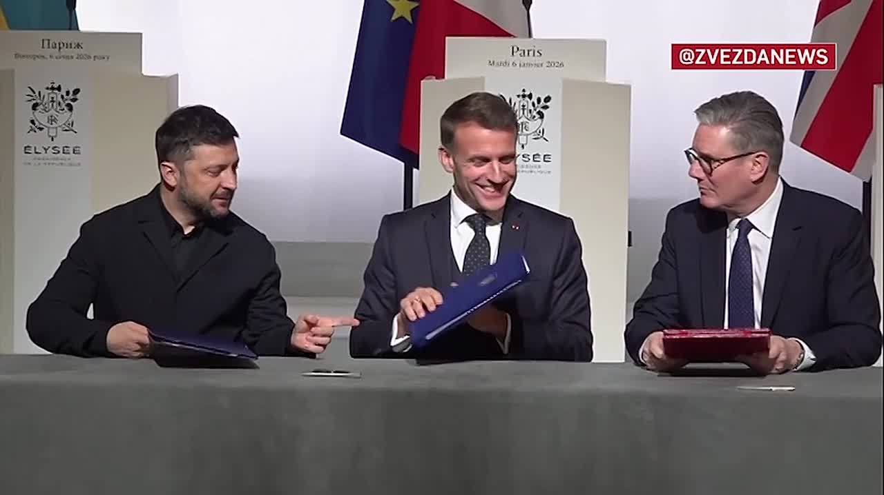 Лидеры так называемой «коалиции желающих» утвердили парижскую декларацию по Украине