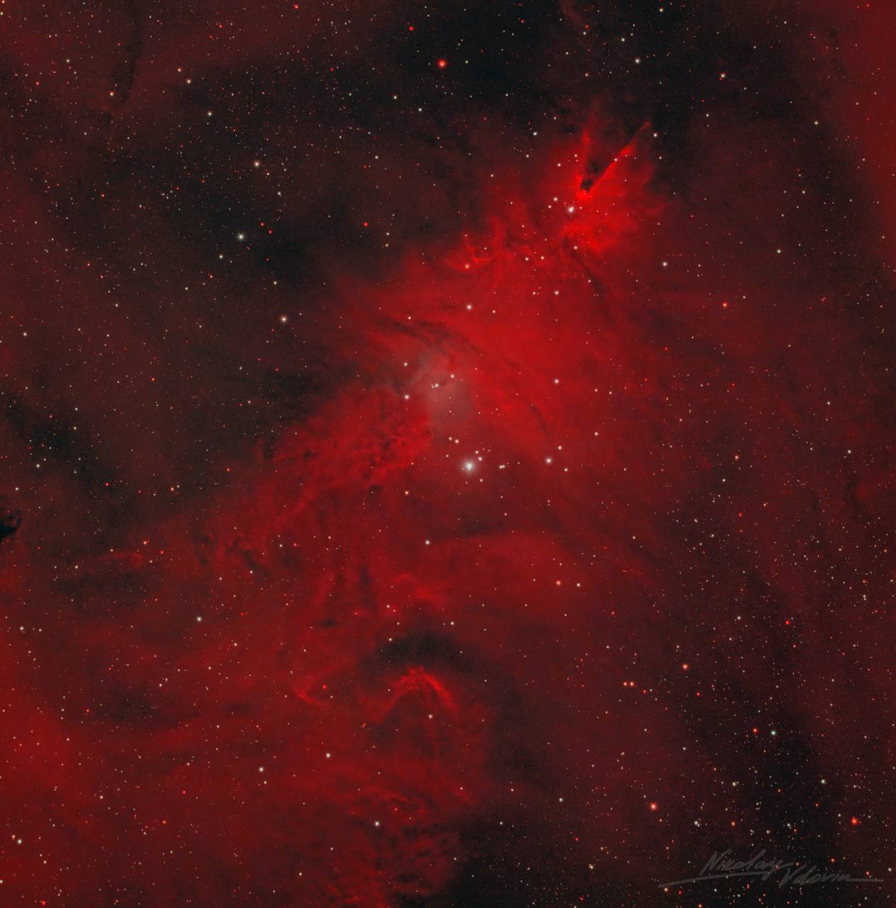 «Рождественская ёлка» есть и в космосе: