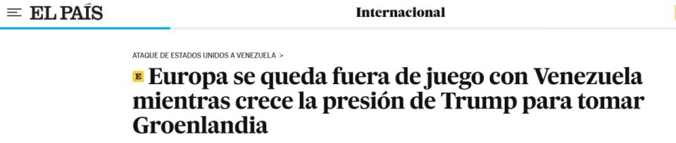 El Pais: ������������� � ������ ��