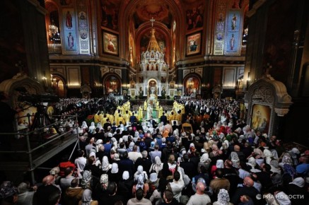 Более 1 млн человек посетили Рождественские богослужения в Москве