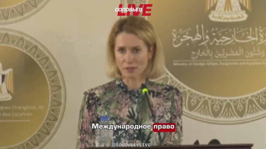 Кая Каллас скромно, без запала и возбуждения, которое разгорается у неё при намёке на украинскую повестку, прокомментировала обещание США отжать Гренландию