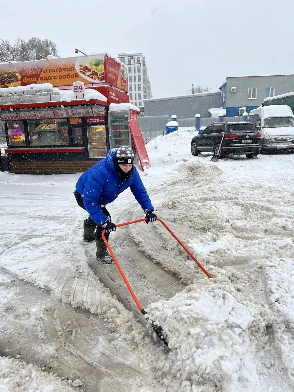 «Снежный субботник» в Туле «Снежный субботник» в Туле