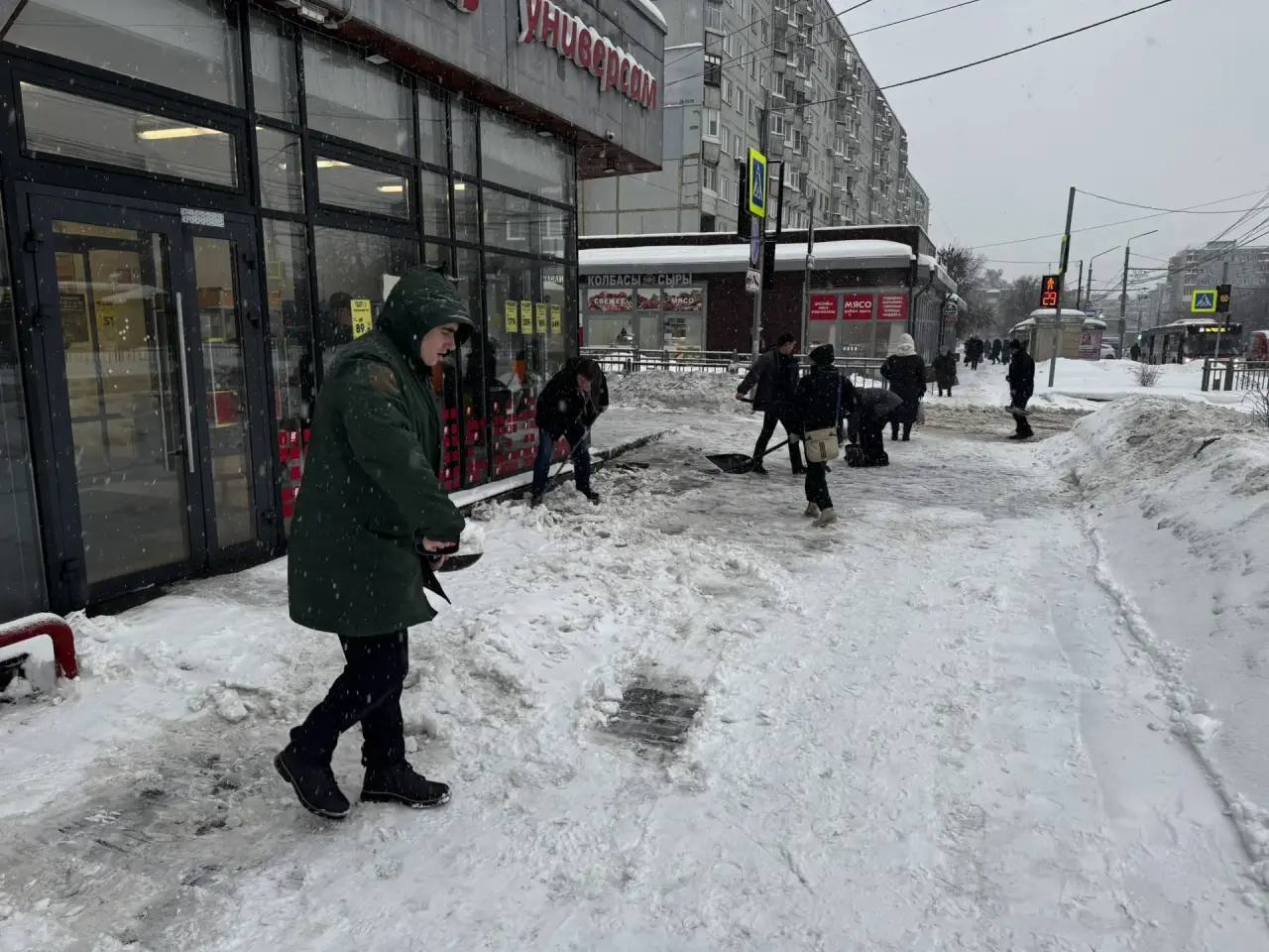 «Снежный субботник» в Туле «Снежный субботник» в Туле