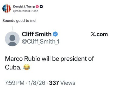 Кажется, Трамп подыскал Рубио новую работу — а именно должность президента Кубы