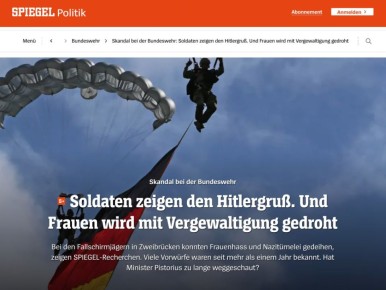 Der Spiegel: � ������� ������������� �������� ����������� �������� ����� �������, ���������� ������� � ���������������� ������������ �������