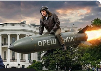 Михаил Онуфриенко: Подсвинки погрузились в раздумья, изредка прорывающиеся редакторскими статьями в западных СМИ: "А что хотел сказать Путин, отдав приказ на запуск "Орешника"?