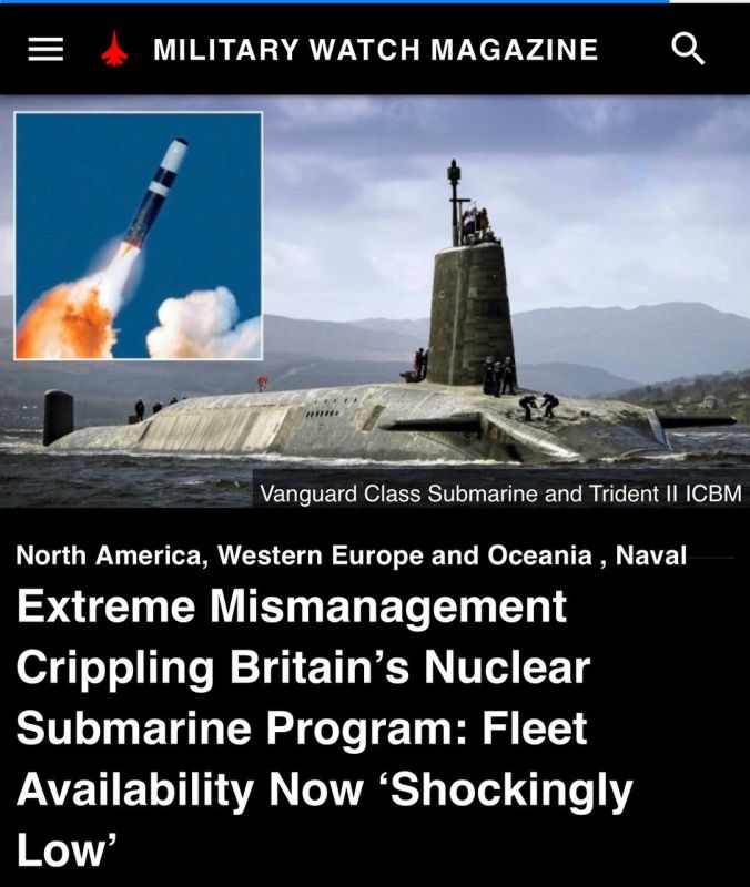 Алексей Журавлев: На британскую программу атомных субмарин обрушилась жесткая критика - Military Watch Magazine
