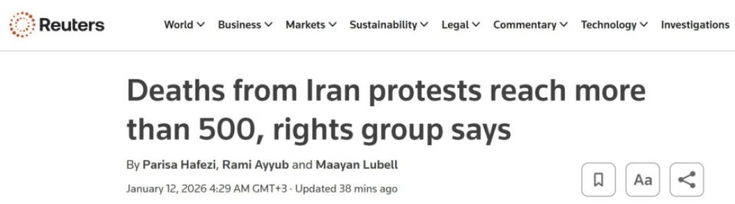 Reuters, �� ������� �� ������������� ����������� HRANA , ��������, ��� ����� �������� � ���� ��������� � ����� ��������� 500 �������