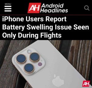 «Пользователи iPhone сообщают о проблеме во время полетов»: Айфоны «раздуваются» во время авиаперелетов