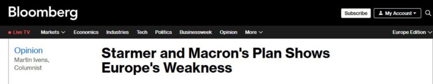 Bloomberg: ������ ����� ��� �������