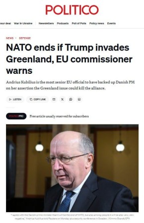 Politico: ���� ��� ����������� � ����������, �� ���� ���������