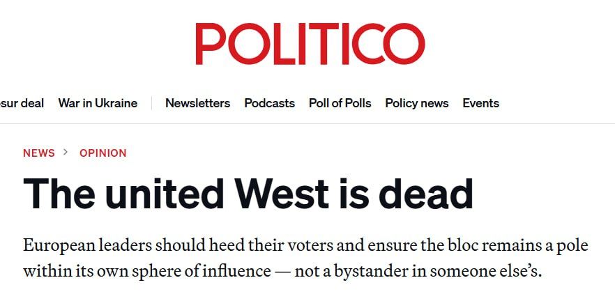 Politico:����� ��������� ������������� �����