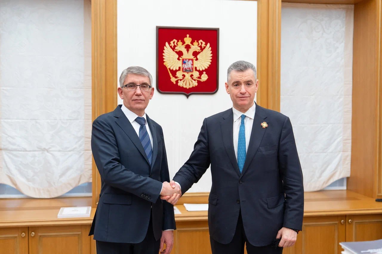 Леонид Слуцкий: Сегодня провёл встречу с губернатором Тульской области Дмитрием Вячеславовичем Миляевым