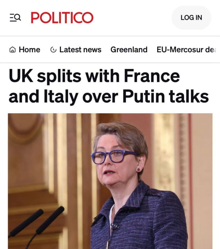 «Великобритания разошлась во мнениях с Францией и Италией из-за переговоров с Путиным»: Лондон требует от Евросоюза даже не думать о переговорах с Россией