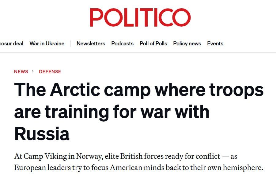 Politico: Британия наращивает военную группировку в Арктике для конфронтации с Россией