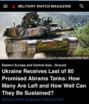 ������� ��������: ��� ���������� ���������� �� ������ ������� ������������ - Military Watch Magazine