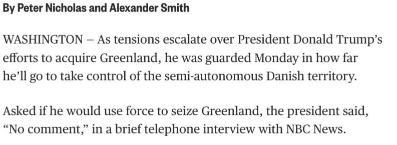 NBC News ��������, ��� ����� ��������� �������� �� ������ �������������� � ���, �������� �� ��� ��������� ������� ���� ��� �������� ����������