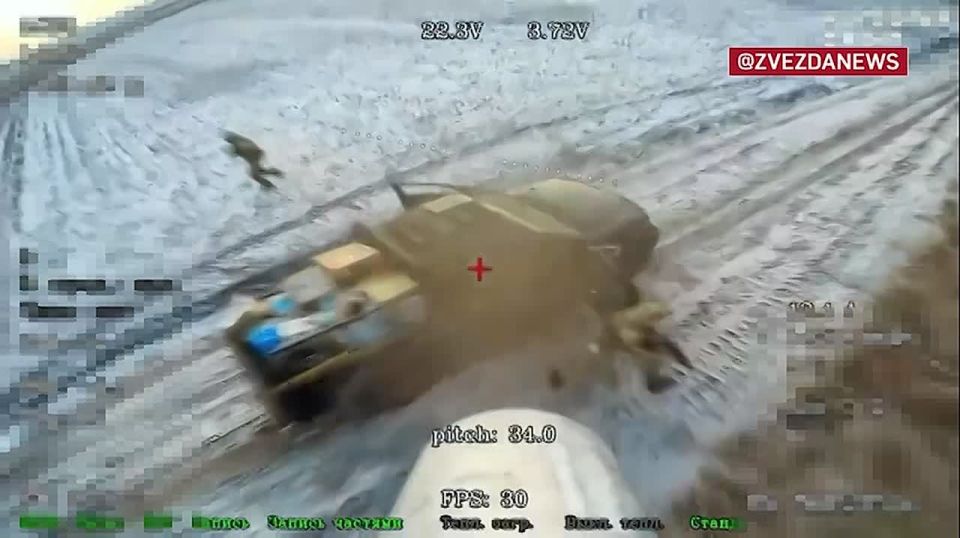 ВСУ пытались контратаковать Гуляйполе, воспользовавшись погодными условиями — но нашим операторам дронов снег не страшен