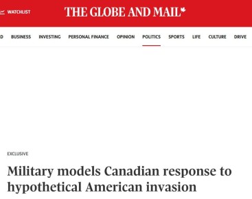 Globe and Mail: ������ ���������� ������������ ������������� �� ������ ��������� ���