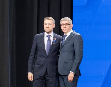 Губернатор Тульской области наградил управляющего акционера Fonbet Валентина Голованова медалью «Меценат Тульской области»