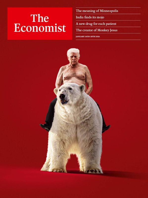 Юлия Витязева: Новая обложка The Economist
