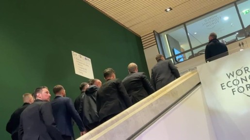 Встреча Трампа и Зеленского в Давосе уже началась