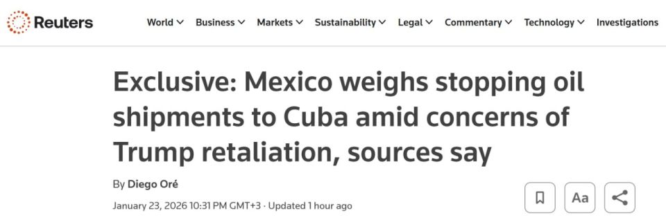 ��������� Reuters: ������� ������������� ����������� ����������� �������� ����� �� ���� �� ���� �������� �������� ��� �� ������� ������, �������� ���������