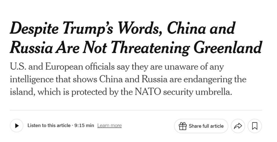 NYT: ������������ � ����������� ����������� ���� ��������, ��� �� ���������� � �����-���� ���������������� ������, ����������������� � ���, ��� ����� � ������ �������� �������, ������������ ��� ������� ����
