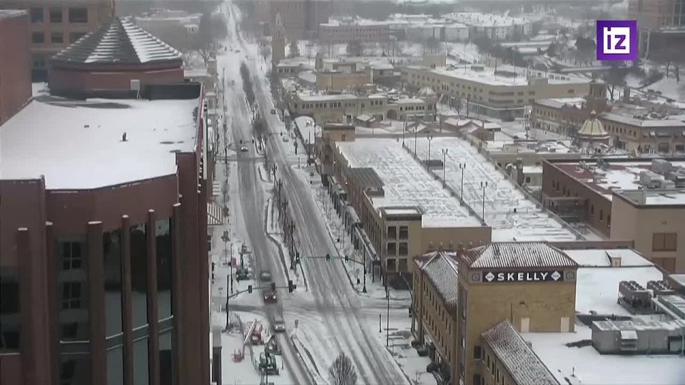 США буквально заморожены: из-за зимнего шторма без электричества остались около 132 тыс