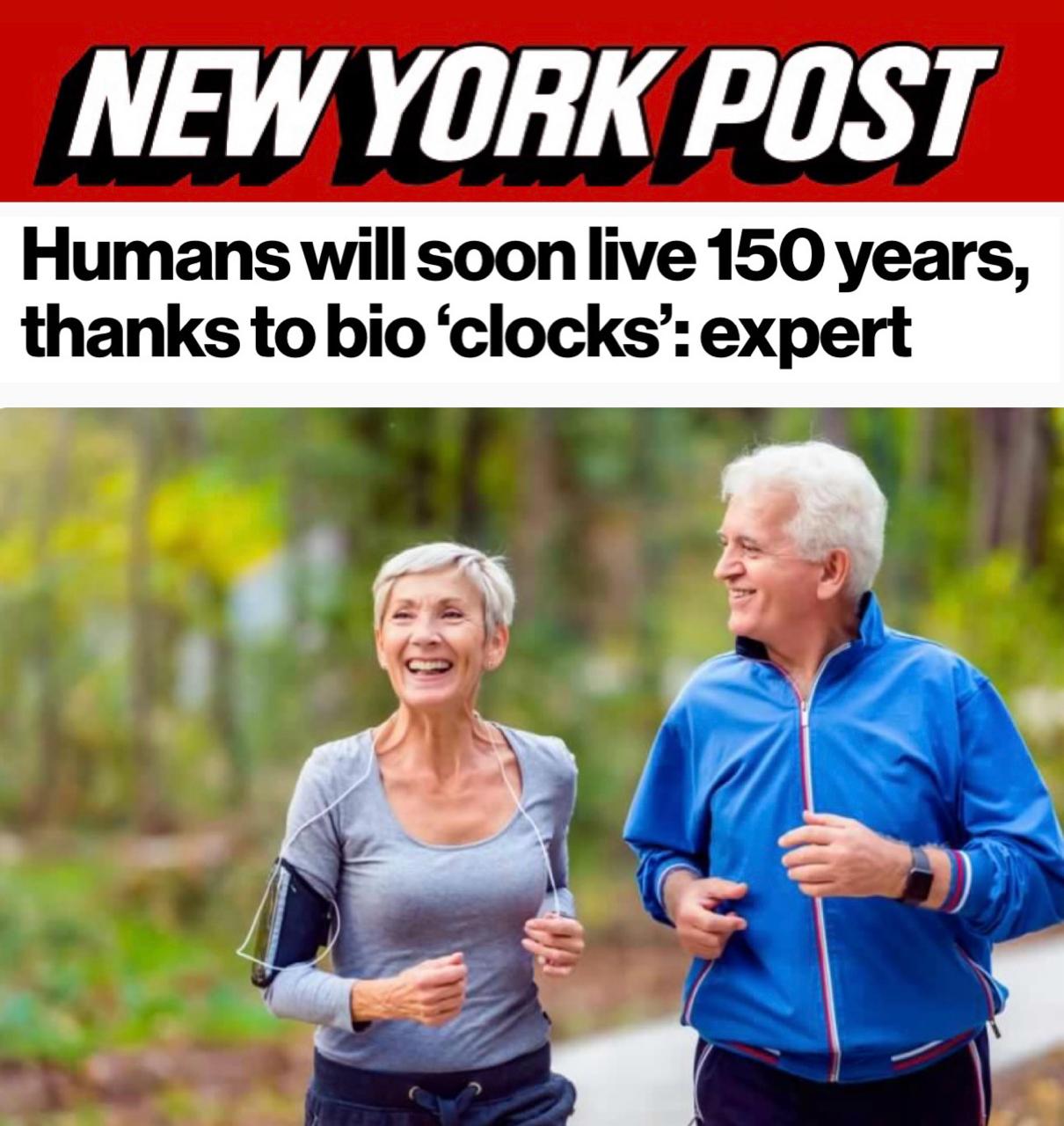 «Люди скоро смогут жить до 150 лет благодаря биологическим часам»: Изменения в медицине способны удвоить продолжительность жизни