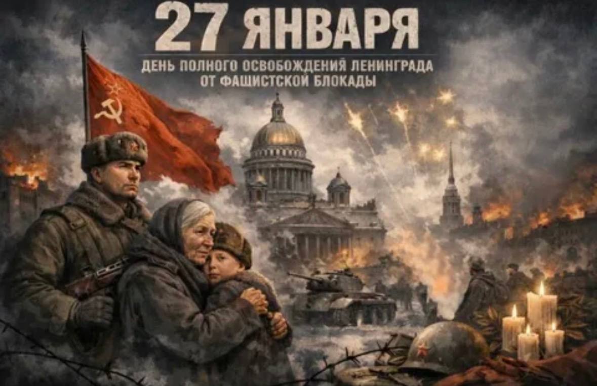 Алексей Журавлев: Сегодня мы склоняем головы перед величайшим подвигом в истории человечества — День полного освобождения Ленинграда от блокады