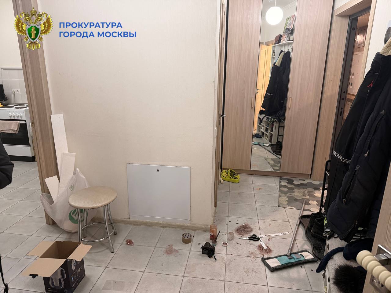 Пьяный мужчина попытался зарезать жену и сына в Москве Пьяный мужчина попытался зарезать жену и сына в Москве