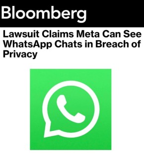 «Иск утверждает, что Meta имеет доступ к чатам WhatsApp, нарушая право на конфиденциальность»: Переписываться в WhatsApp опасно - сообщения могут быть доступны посторонним