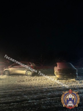 Из сводок ДТП в Тульской области за предыдущие сутки