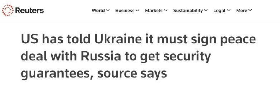 ��� ��������� ������� �������, �������� �������� ����� ���������� ��������� ������ ���������� � ������� ��� ��������� �������� ������������, ����� Reuters �� ������� �� ��������