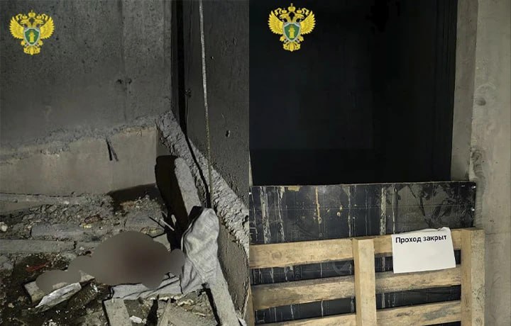 На стройплощадке в Туле мужчина упал в шахту лифта