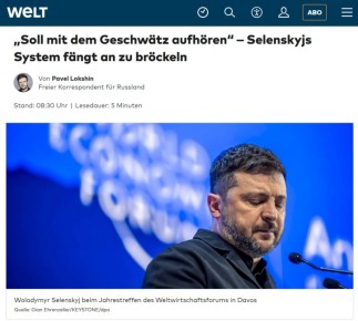 Die Welt: Режим Зеленского трещит по швам на фоне коррупционных скандалов и внутренних конфликтов