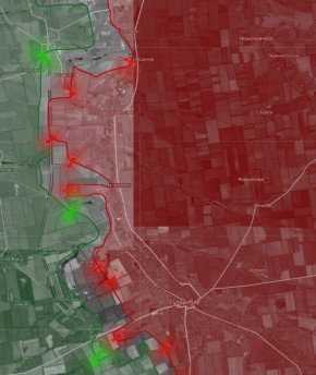 «На Днепропетровском направлении российские восйка расширили плацдарм за р. Гайчур