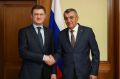 Александр Новак обсудил с главой Северной Осетии Сергеем Меняйло задачи социально-экономического развития региона