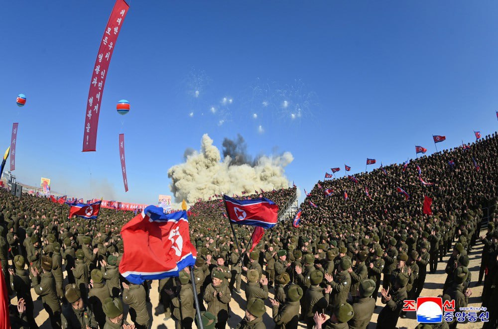 В КНДР стартовало строительство политических объектов — в церемонии принял участие лидер страны Ким Чен Ын