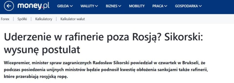 Money.pl: ��������� ������� ������� �� ������� �� ��������� ��