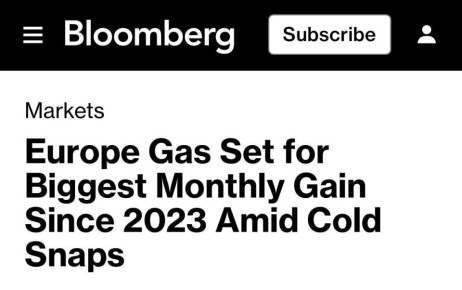 Михаил Онуфриенко: Цены на газ в ЕС подскочили до двухлетнего максимума, — Bloomberg