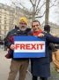 Во Франции прошел марш FREXIT (за выход Парижа из Евросоюза), сообщил глава французской партии "Патриоты" Флориан Филиппо