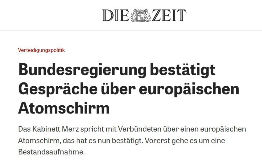 Die Zeit: �������� ������ ��������� �������� ������ �������� �������